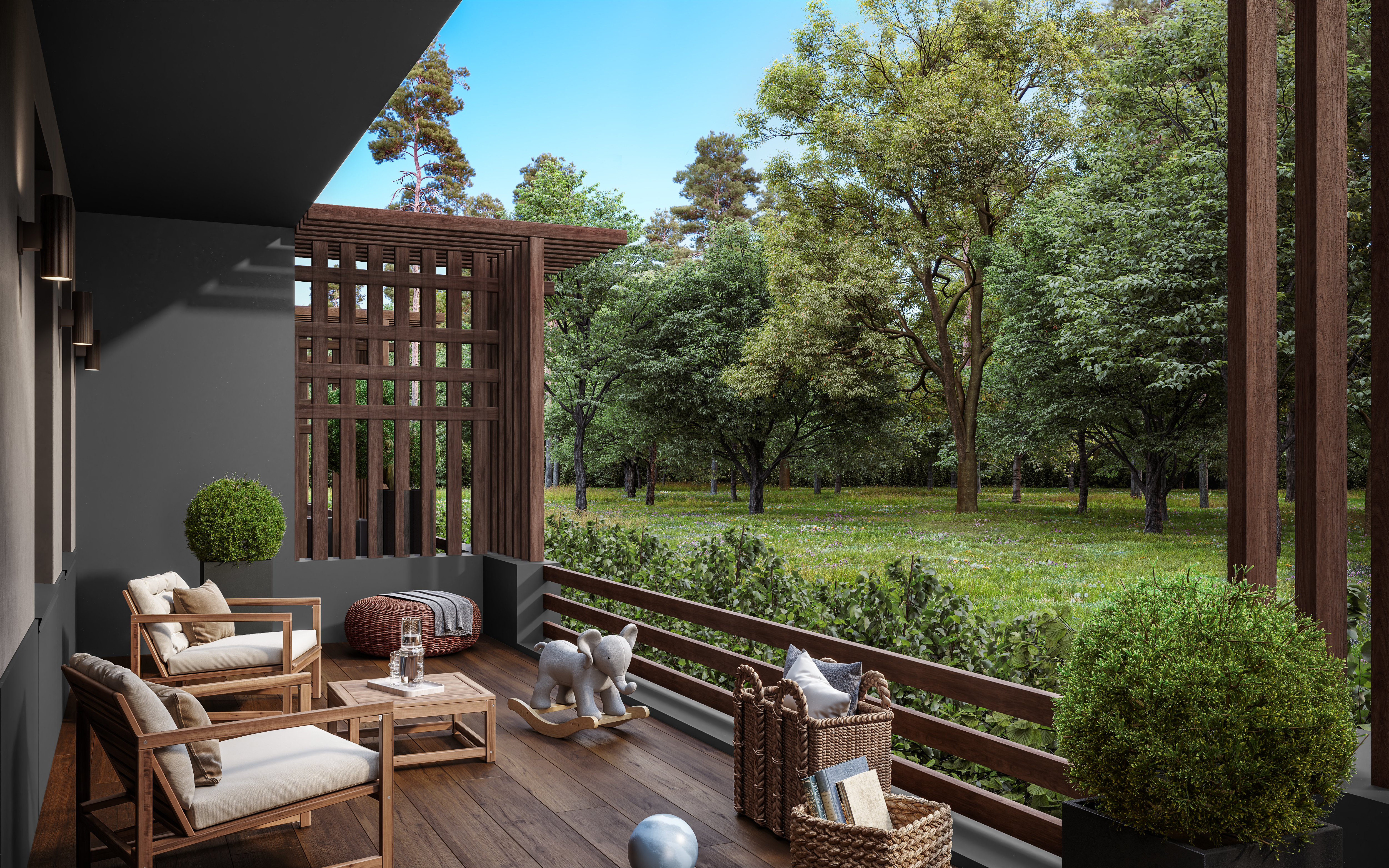 Терраса в подарок!